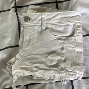 Distressed Jean Shorts